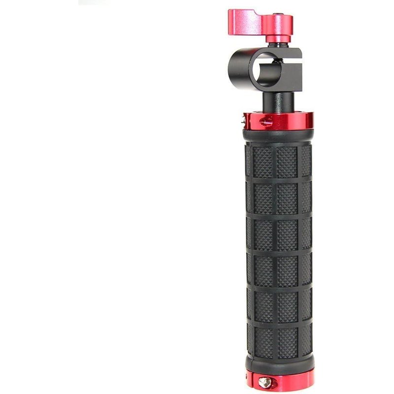 Poignée d'appareil Photo avec Tige de Serrage for 15 mm Support de Rail Rig DSLR Rig épaule