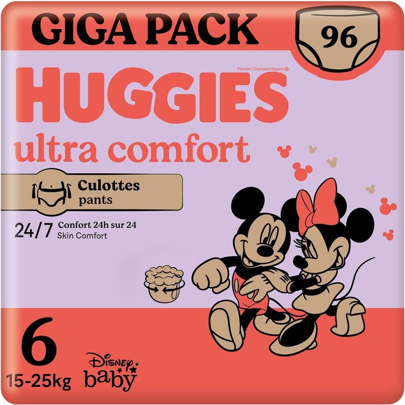 Huggies Little Movers Pants Taille 6 96 Pièces