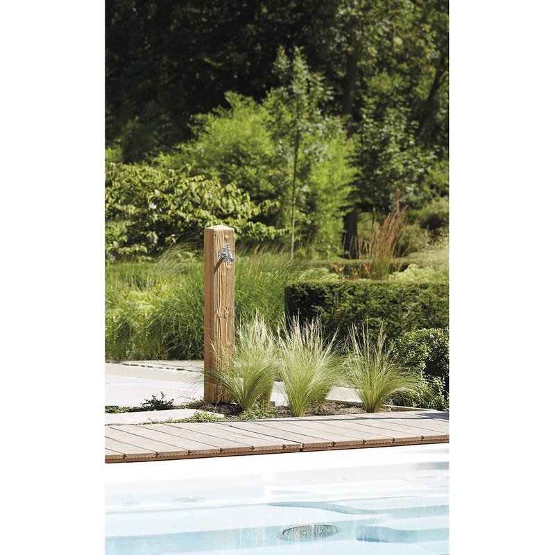 Fontaine WOOD en PE - Bois clair