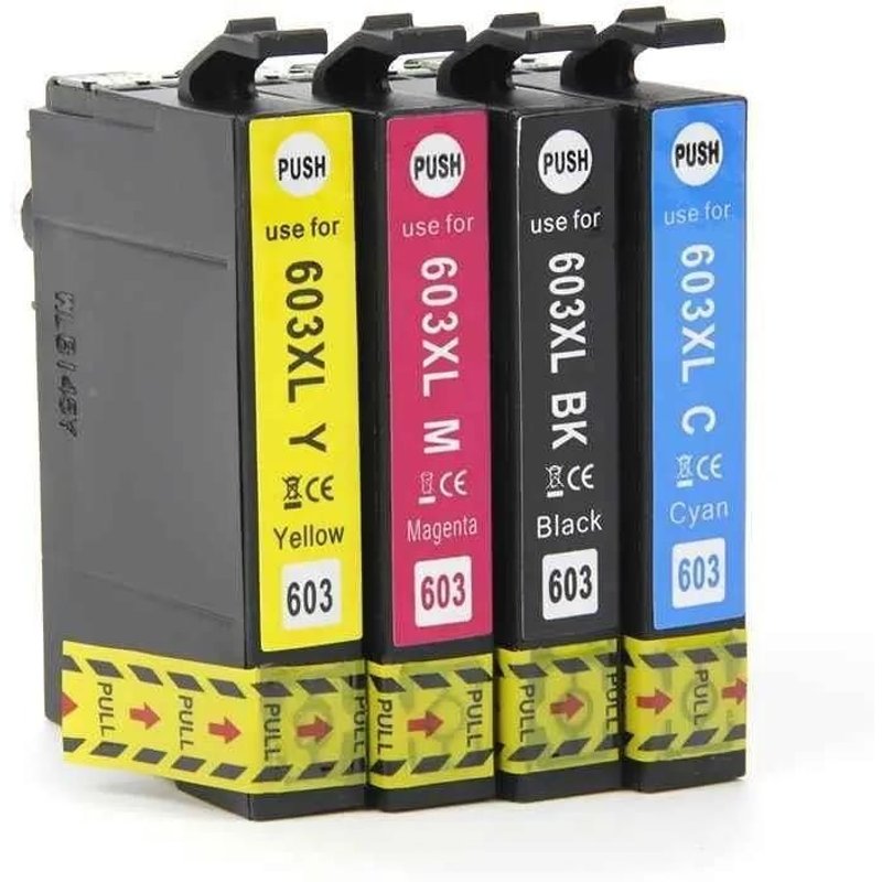 Cartouche D'Encre 603Xl 603 E03A1 T603Xl Pour Imprimante Epson T603 Expression Home Xp 2100 2105 3100 3105 4100 4105 2810 2830 2835 2850