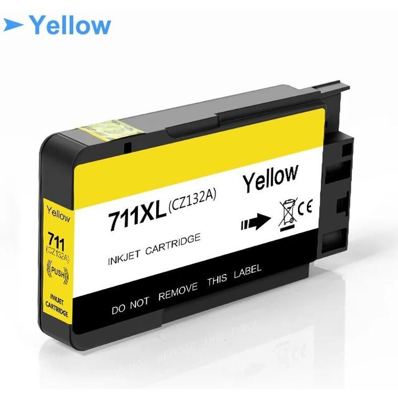 Cartouche D'Encre Compatible Pour Hp 711 711Xl Pour Hp711 Pour Hp Designjet T120 T125 T130 T135 T520 T525 T530 Imprimante À Jet D'Encre