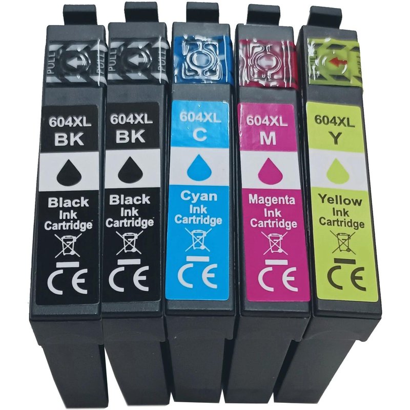 Cartouche D'Encre Compatible 604Xl T604Xl T604 604, Pour Imprimante Epson Xp-2200 2205 3200 3205 4200 4205 Wf-2910 2935 2930 2950Dwf
