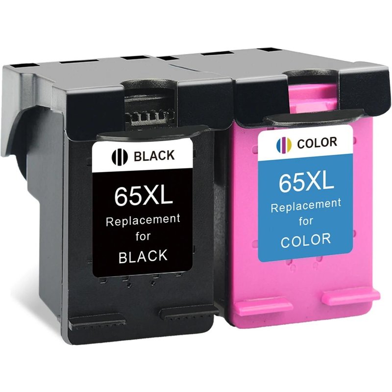 Cartouche D'Encre De Remplacement Pour Imprimante Hp, 65 Xl, Compatible Avec Hp Deskjet 3700 Series 3720 3721 3722 3723 3724 3730 3732