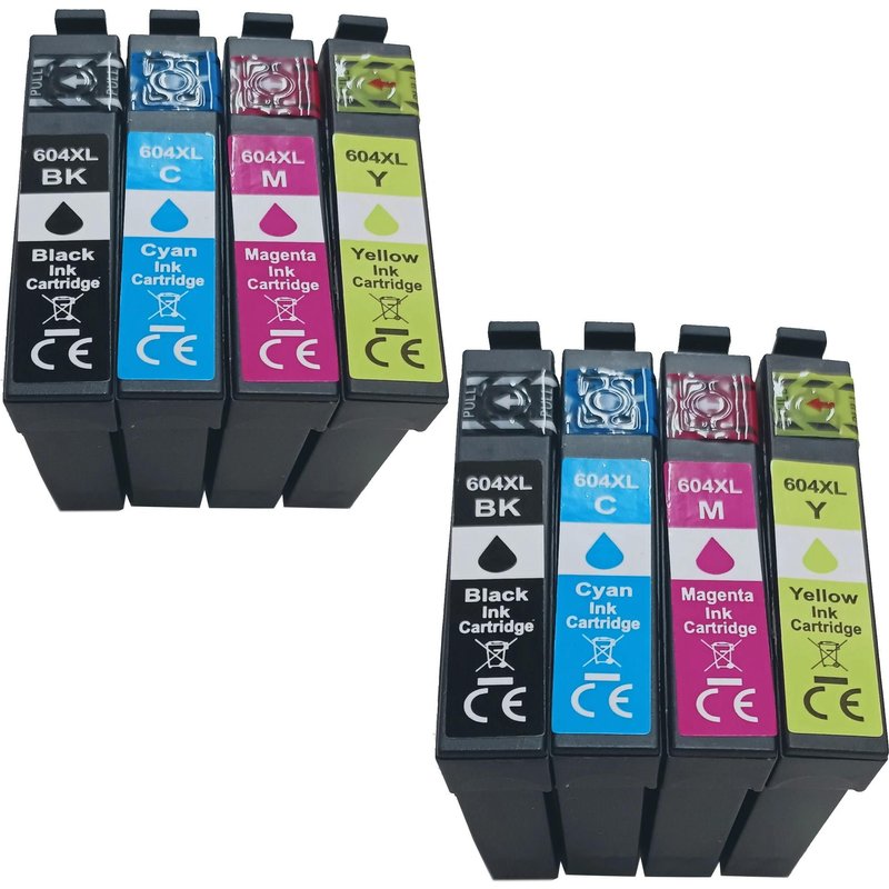 Cartouche D'Encre Compatible 604Xl T604Xl T604 604, Pour Imprimante Epson Xp-2200 2205 3200 3205 4200 4205 Wf-2910 2935 2930 2950Dwf
