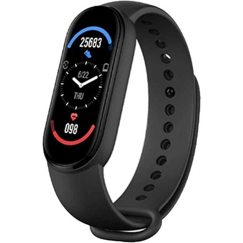 Montre Connectée M6 Pour Hommes Et Femmes, Bracelet De Sport Multifonction Étanche, Moniteur De Fréquence Cardiaque Et De Pression Artérielle