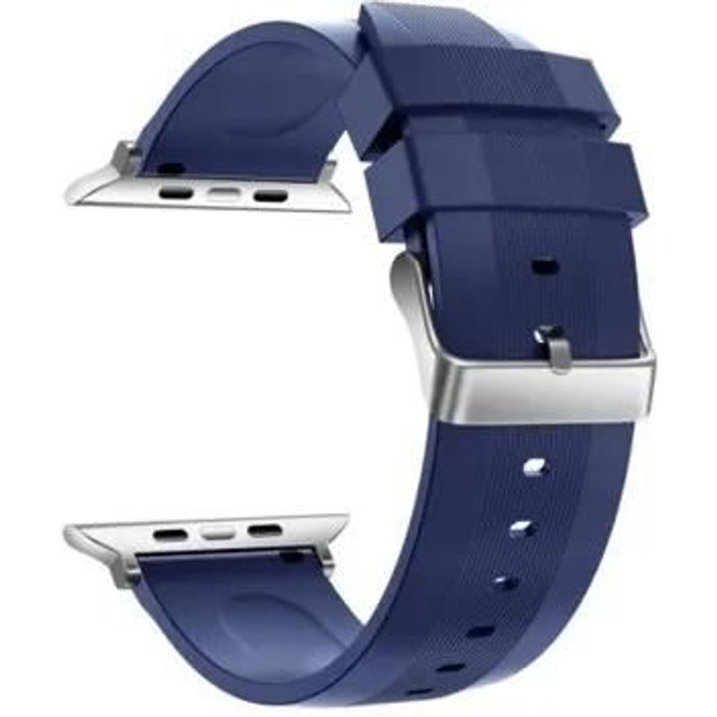 Bracelet Pour Montre Universelle 22mm Buckle Bleu Ksix