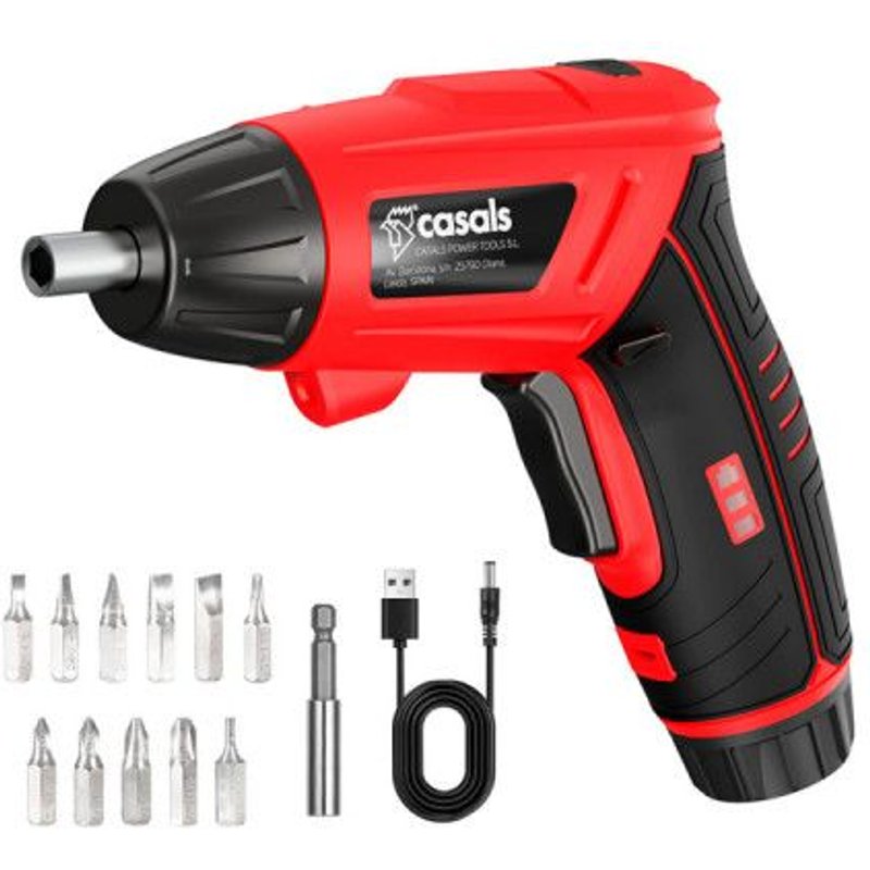 Tournevis sans fil CASALS - 3,6V - Avec batterie et chargeur
