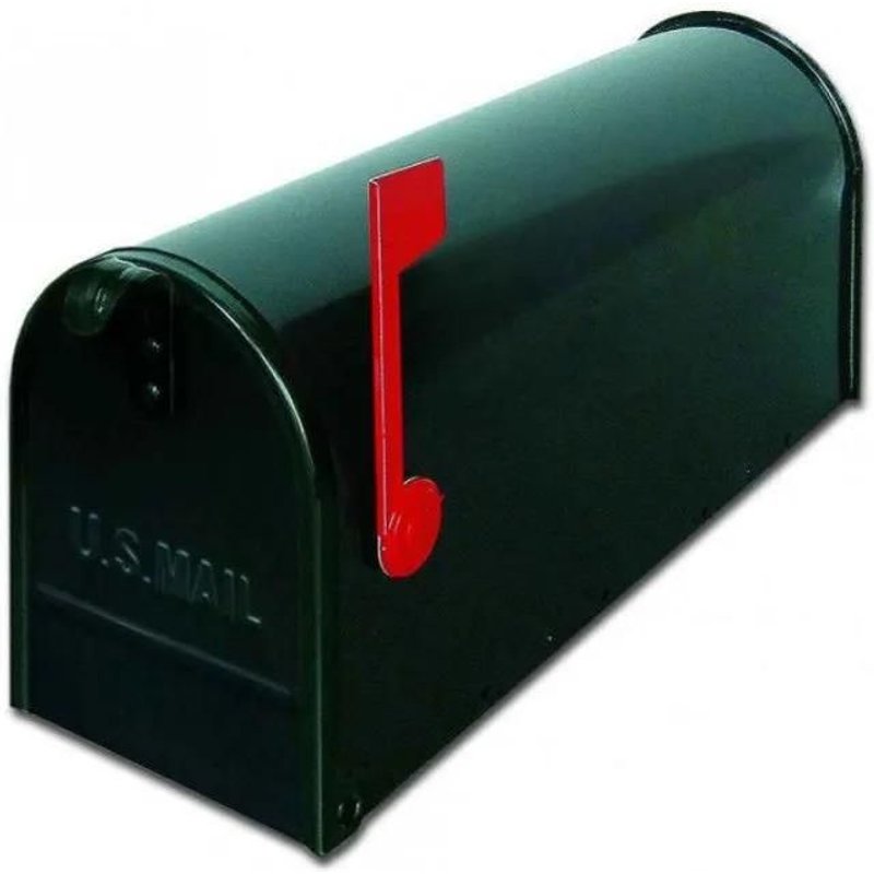 Boîte aux lettres Extérieur ALUBOX Dakota - Noir - Double face - Murale