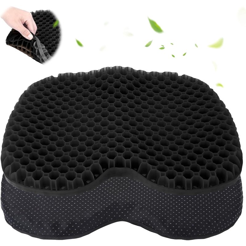 Coussin D'assise En Gel,Coussin D'assise,Coussin D'assise Pour Chaise De Bureau,Coussin D'assise En Gel,Coussin D'assise De Voiture,Coussin De Chaise De Bureau,Coussin Ergonomique