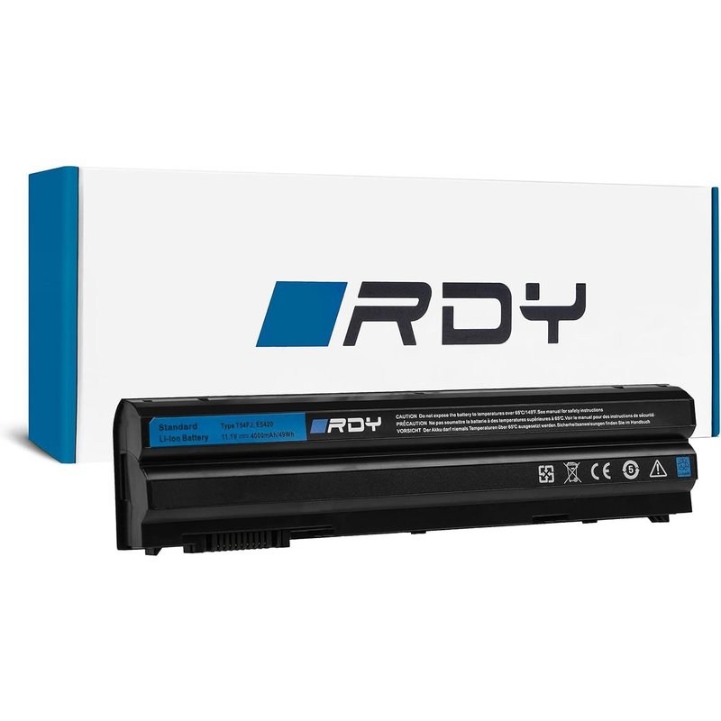 Batterie T54FJ 8858X M5Y0X N3X1D pour Dell Latitude E6420 E6430 E6520 E6530 E5420 E5430 E5520 E5530 E6440 E6540 Vostro 3460 3560 (Capacité: 4000 mAh 11.1V)