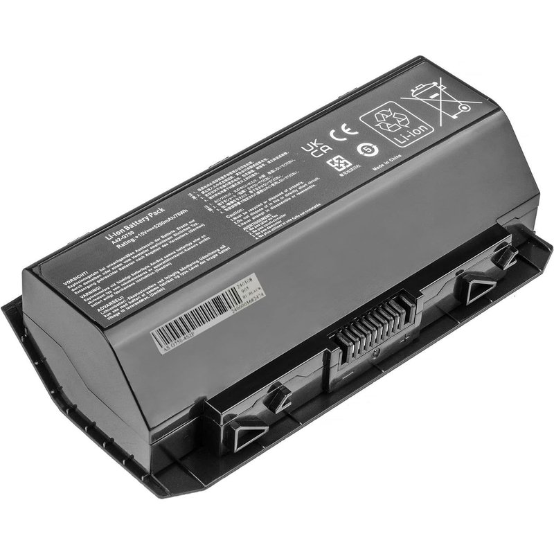 15V 5200mAh A42-G750 Batterie Compatible avec ASUS ROG G750 G750J G750JH G750JM G750JS G750JW G750JX G750JZ G750JHA G750JM-DS71 G750JS-RS71 G750JW-DB71 G750JW-NH71 T4064H T4069H T4106H