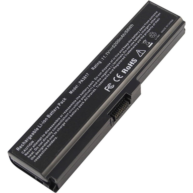 5200mAh Batterie pour Ordinateur Portable pour Toshiba PA3817U-1BRS PA3818U-1BRS PA3819U-1BRS PABAS228 Toshiba Satellite C650 C650D C655 C660 C660D C670 C670D L600 L630 L675 L675D L700