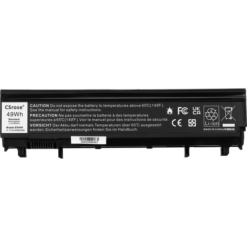 VV0NF VVONF Batterie pour Dell Latitude E5440 E5540 P/N N5YH9 312-1351 451-BBID 451-BBIE 451-BBIF 3K7J7 970V9 9TJ2J TU211 VJXMC 0M7T5F 0K8HC 1N9C0 7W6K0 F49WX NVWGM CXF66 WGCW6 Battery