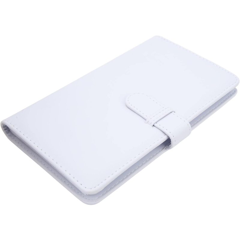 Mini Album Photo 108 Pochettes pour Film Photo 3 Pouces Porte-Cartes Photo Accessoires pour Appareil Photo instantané pour Fuji Film Mini 12 11,pour Billets de Cinéma (Blanc)