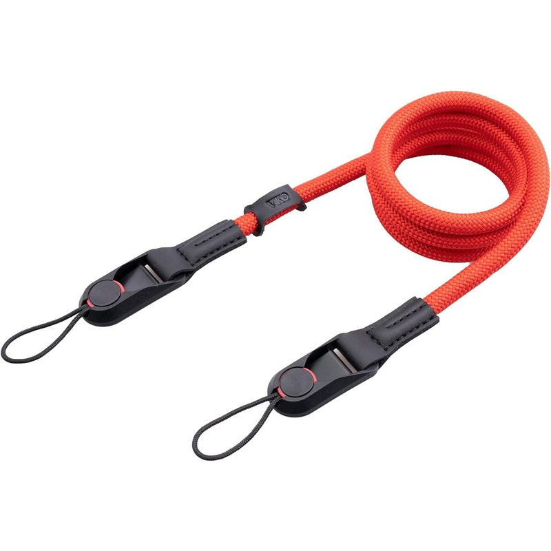 Sangle d'appareil photo à dégagement rapide pour,sangle d'épaule réglable pour appareil photo reflex numérique sans miroir (rouge)