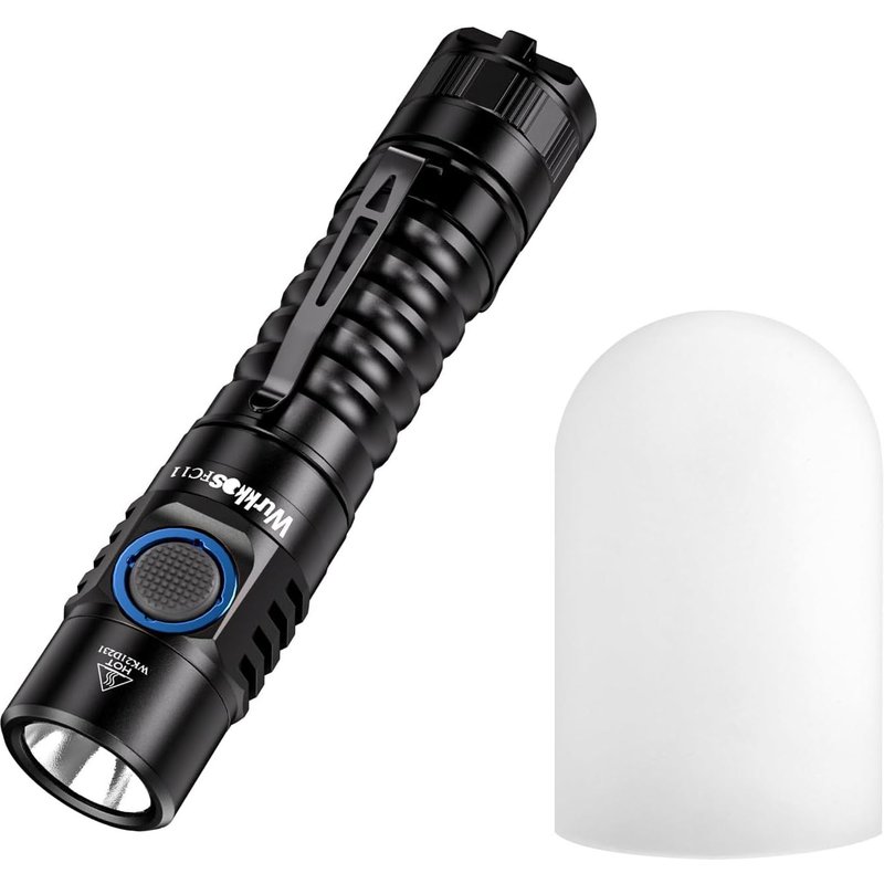 FC11/12/13 1 diffuseur blanc,diffuseur de lampe de poche,durable,compatible avec lampe de poche FC11/12/13,éclairage de lecture et de tente de randonnée adapté et non éblouissant pour