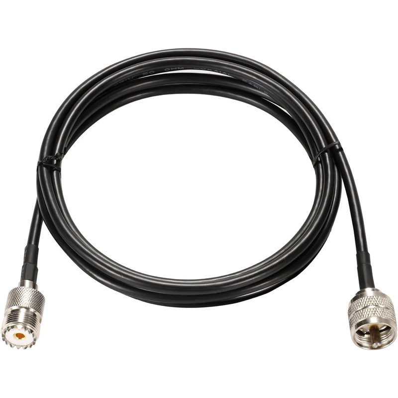 1 Pièce 2m UHF PL259 mâle à SO239 câble coaxial femelle RG58 pour CB Radio HAM antenne Radio émetteur-récepteur Mobile amateur talkie-walkie