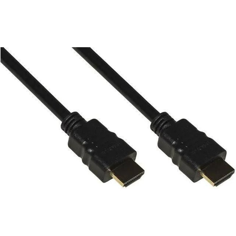 Câble HDMI 4K x 2K 30 Hz 3D + Ethernet pour PC, Notebook, HDTV, etc. Contacts dorés 15 m Noir