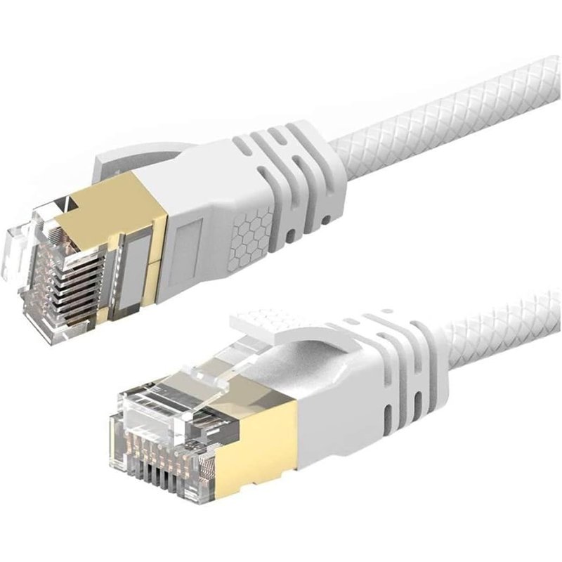 1.5M Cat 7A Ultra Thin Ethernet Network Cable - Speed up to 40Gbs-1000MHz Compatible with Cat5 Cat5e Cat6 CAT6a Cat7 Cat7A+ for Router Modem High Speed Networks