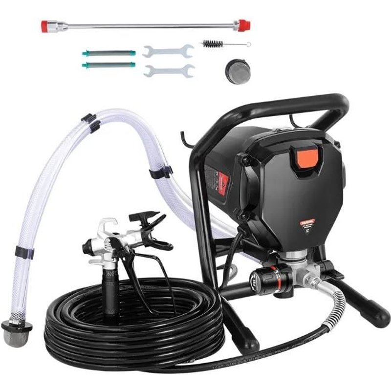 Pulvérisateur de Peinture Sans Air-Duoku-750 W-Pulvérisateur Électrique Haute Efficacité-3000 PSI