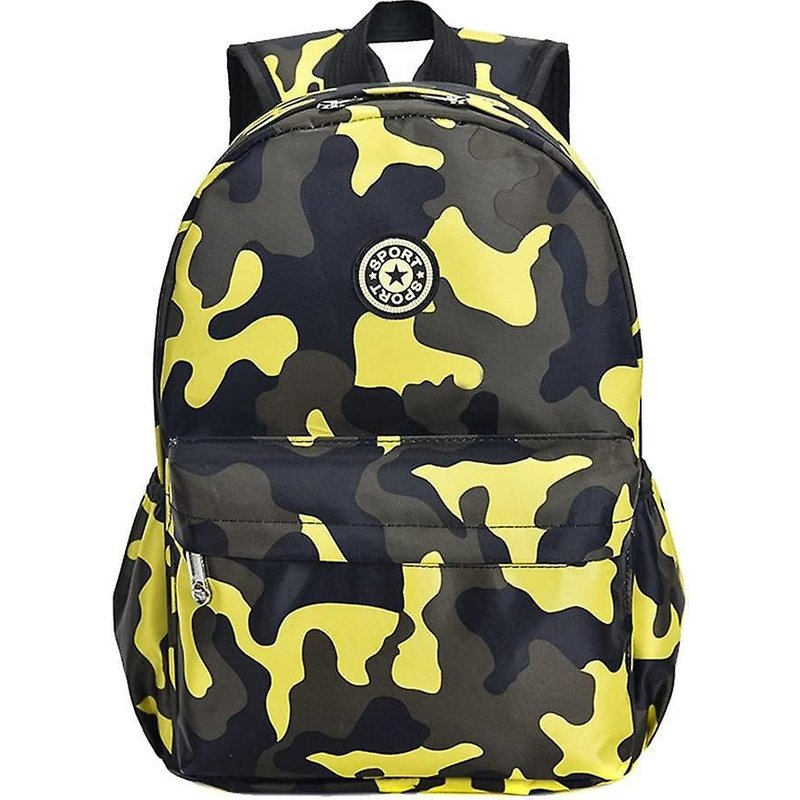 Sac À Dos D'école Camouflage Pour Enfants, Cartable Primaire Pour Filles Et Garçons