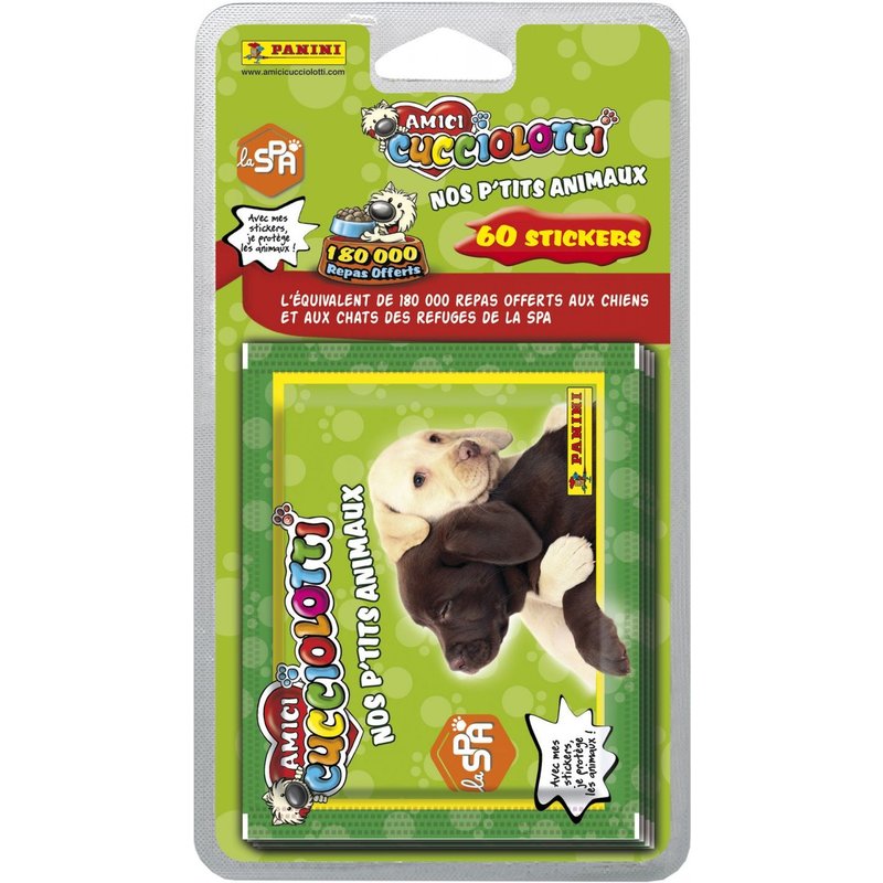 Panini Amici Cucciolotti - Blister 10 Pochettes