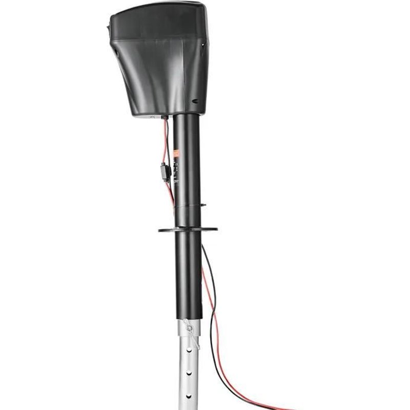 Cric de Remorque Êlectrique-Duoku-Capacité de 2 267 kg-Levage de 10 à 28,3 po-Durable pour Camping-Cars et Remorques