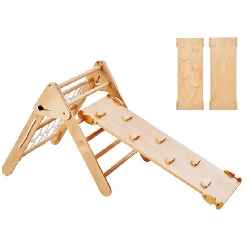 Ensemble De Triangles Pikler 5 En 1 De-Duoku-Jouets D'escalade Montessori-Pour Tout-Petits De 1 À 3 Ans