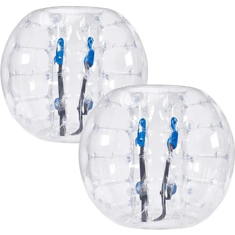 Balles Gonflables Pour Hamster Humain-Duoku-Lot De 2-Pvc 0,8 Mm Pour Jeu D'équipe En Extérieur-Amusant Pour Jardin, Cour, Parc