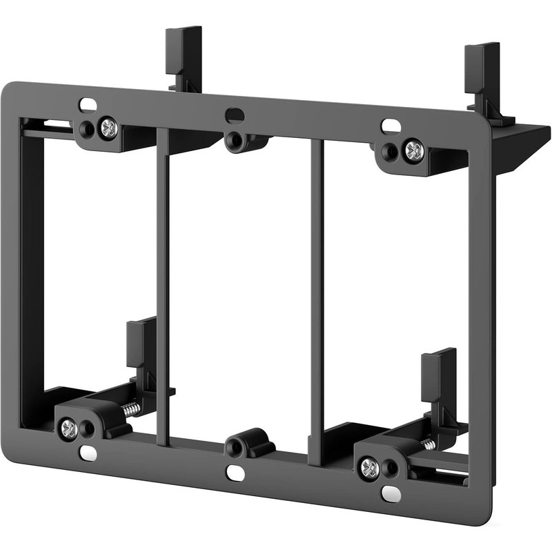 Cadre d'Encastrement pour Prises Murales Multimédia Plaque Murale Installation Facile et Rapide Modèle Robuste Haute Longévité