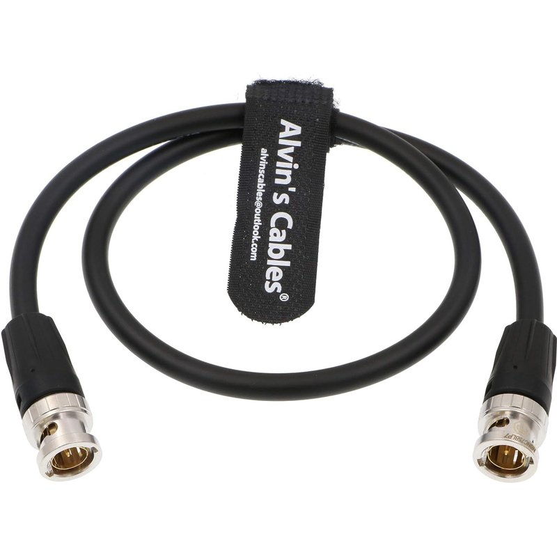 BNC Mâle à Mâle 12G HD SDI Câble Coaxial pour 4K Vidéo Caméra 50CM