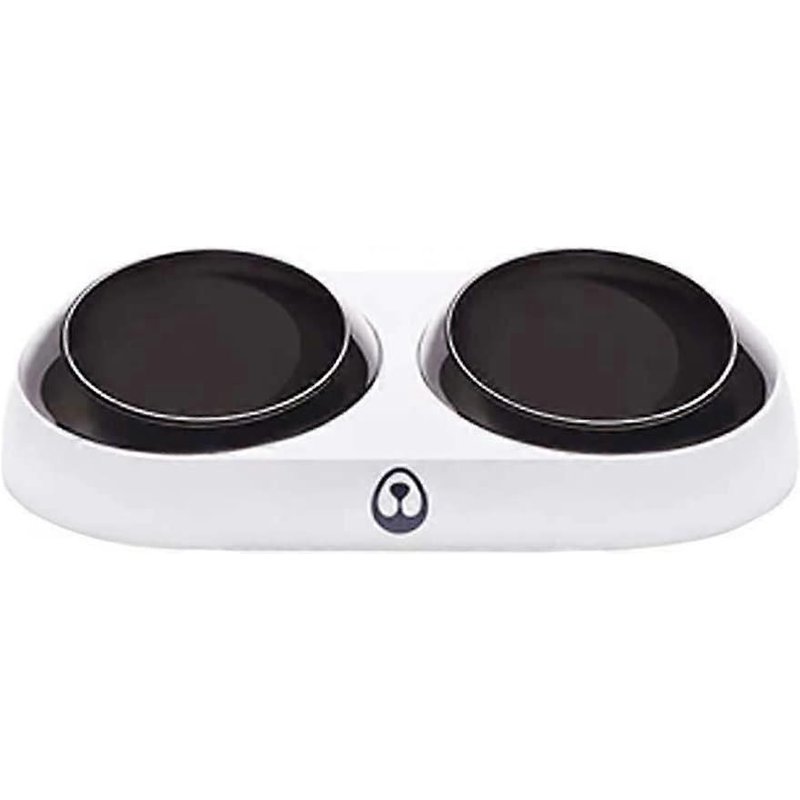 Gamelle Pour Chat, Double Gamelle Avec Support Surélevé, Antidérapante Et Protectrice Pour Le Cou