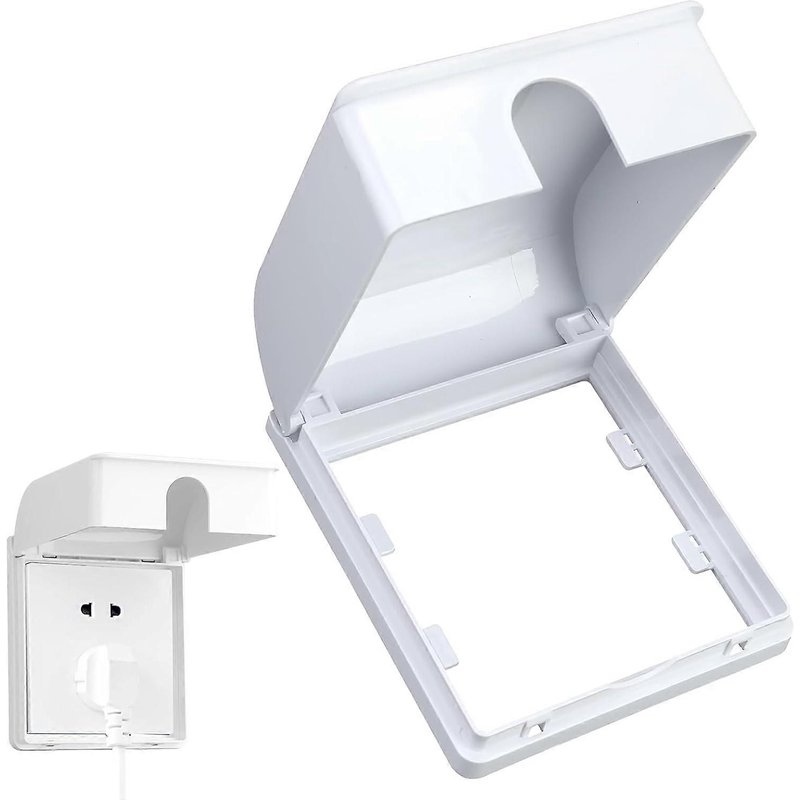 1 Boîtier De Protection Pour Prise De Courant Britannique, Autocollant, Sécurité Bébé Et Animal Domestique, Type 86, Étanche Aux Projections D'eau