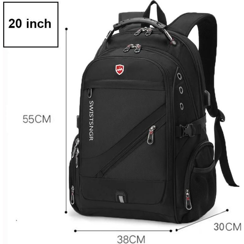 2025 Étanche 17/20 Pouces Sac À Dos Pour Ordinateur Portable Hommes Avion Voyage Sac À Dos Femmes Oxford Sac À Dos Mâle Sac D'École Moderne Mochila