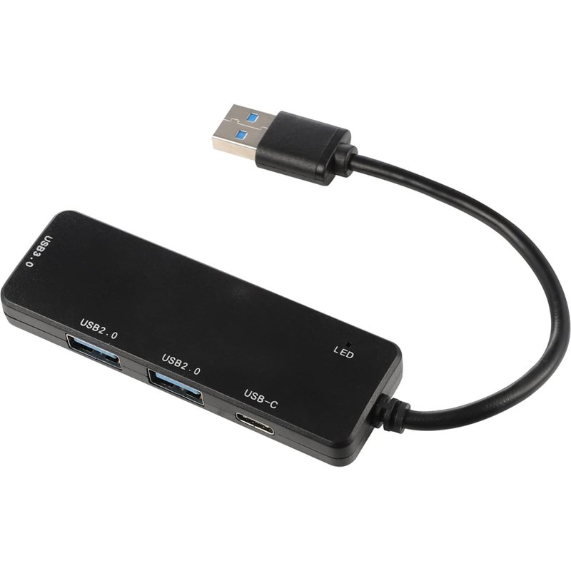 1 Pièce Hub USB C Multifonction Ports Adaptateur USB et avec Alimentation Compatible avec Disques Durs Souris Claviers et Plus