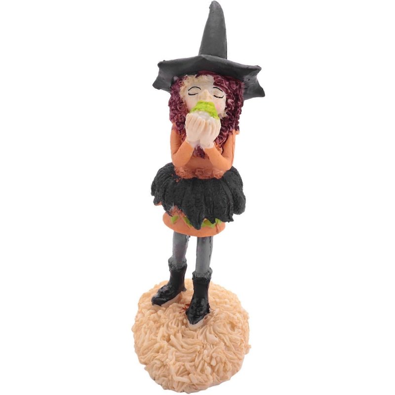 Sorcières Figurine Charmante Sorcière Décor Poupées Mini Sorcière Décorations Bureau Home Decor-D