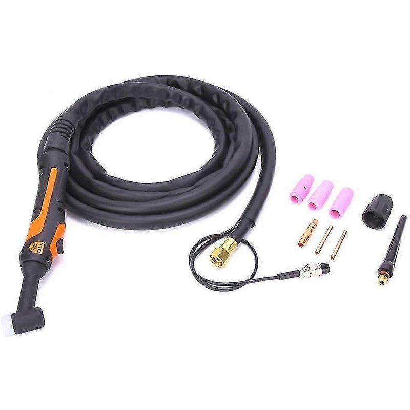 Kit de pistolet de soudage à l'arc TIg WP-26F, buse souple flexible, torche de soudage refroidie par air