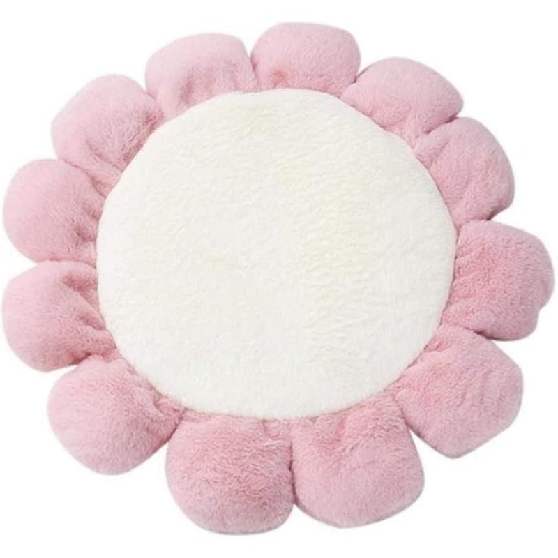Panier Rond En Peluche En Forme De Fleur Pour Chat, Coussin Doux Et Chaud Pour Chiot, Panier Pour Chat, Lit Rond, 2025