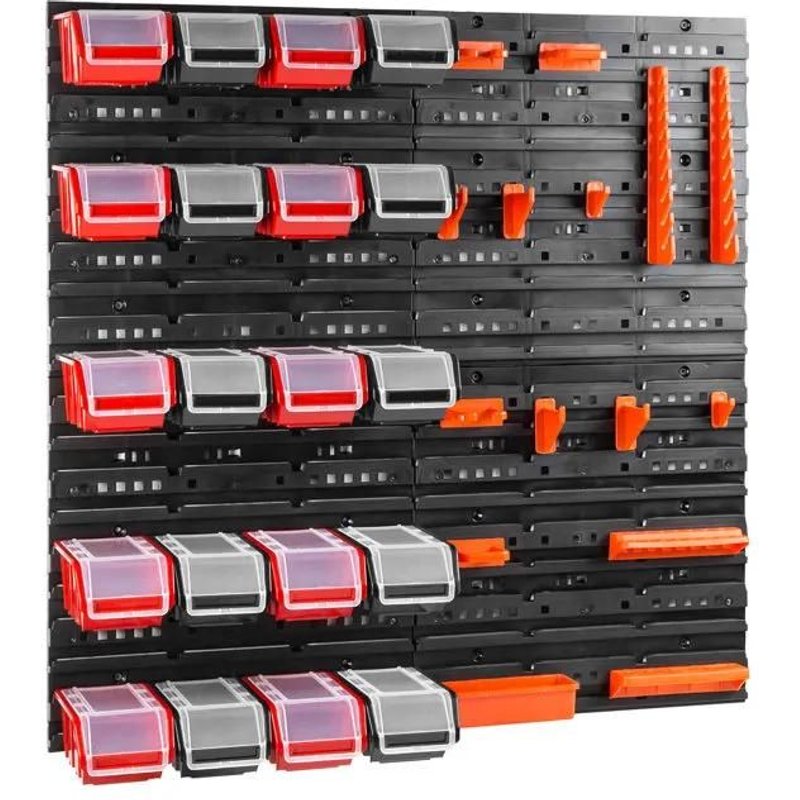 Planche à outils 80 x 80 cm + 20 plateaux V1