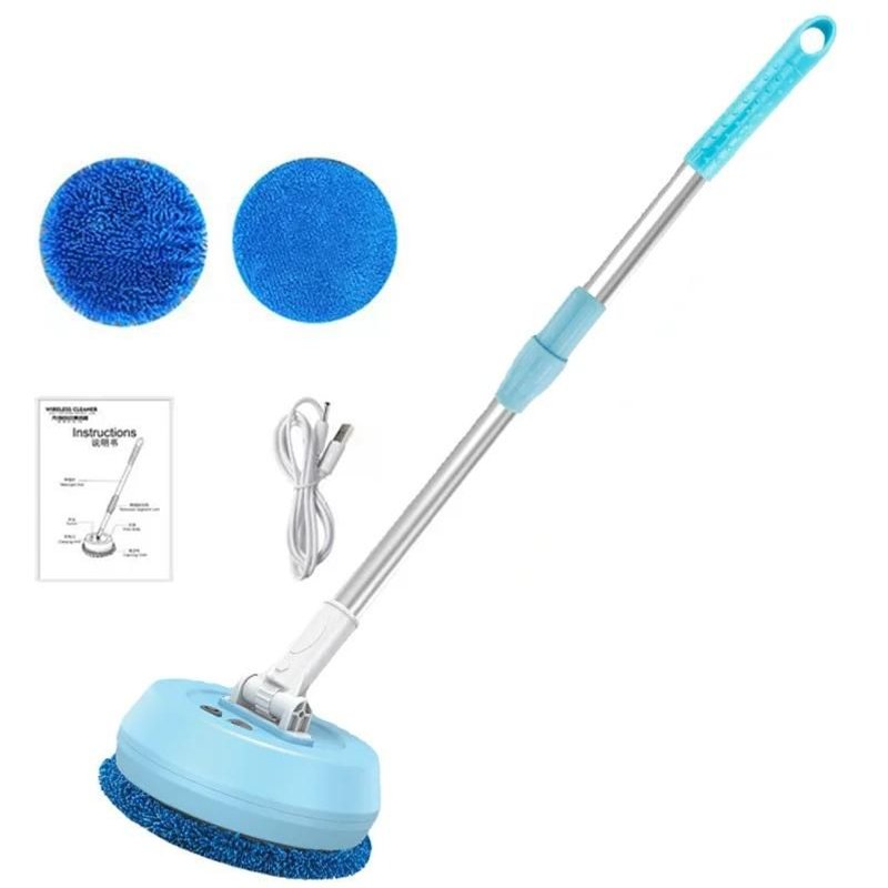 Serpillière électrique automatique 2 en 1, nettoyeur de maison, support et sec, voiture, sans fil, vadrouille électrique, porte de plafond, nettoyeur de fenêtres