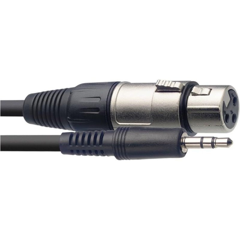 SAC1MPSXF Câble XLR/Mini-jack pour microphone-1 m