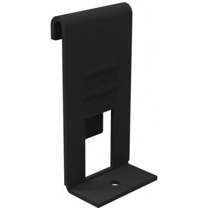 Console noire pour tablette bois - système d'agencement RAP BOHNACKER