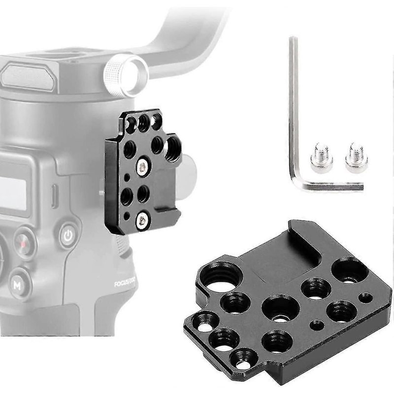 Support de carte d'extension latéral 2025 pour DJI Ronin S/SC/RS2/RSC2, carte d'extension stabilisatrice pour éclairage vidéo, microphone et moniteur
