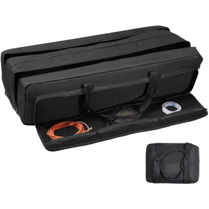 Étui pour Télescope 1040 mm-Duoku-Grand Sac de Rangement-avec Boucles Fixes-multi-Poches et Séparateur Amovible
