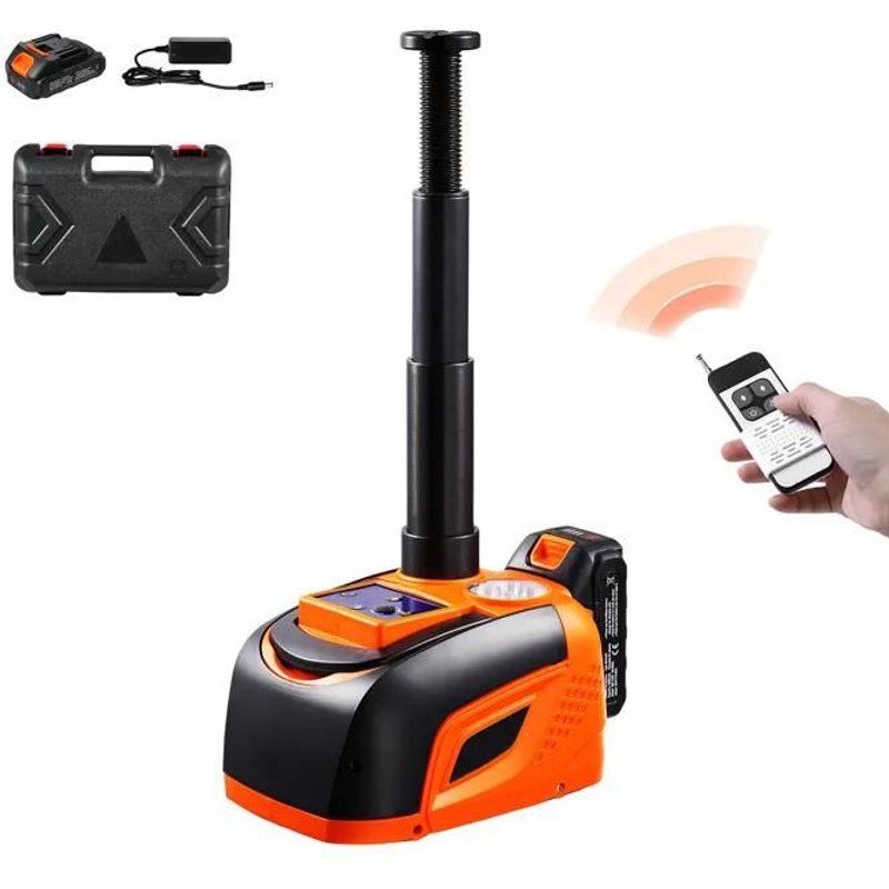 Cric Électrique pour Voiture-Duoku-5 Tonnes / 11 000 lb-Portable avec Grande Capacité-Lumière LED et Télécommande