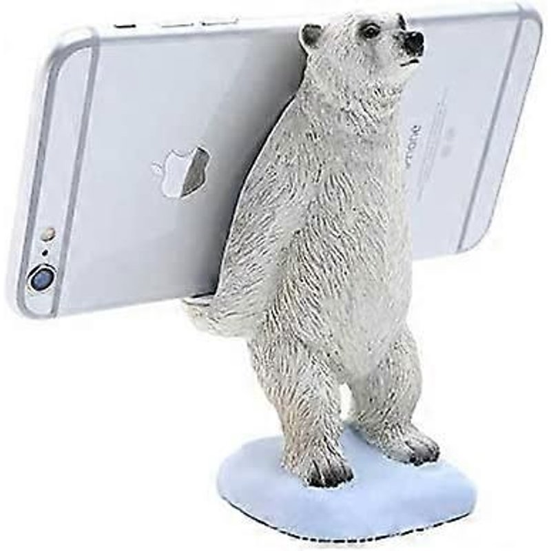 Support De Téléphone En Forme D'ours Polaire Pour Bureau, Support De Smartphone Animal Mignon Pour Iphone 12 Xs