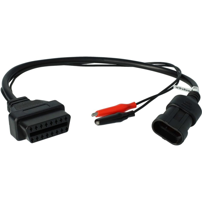 Vhbw Adaptateur Obd1 3 Pin Vers Obd2 Compatible Avec Lancia Automobiles - 30 Cm