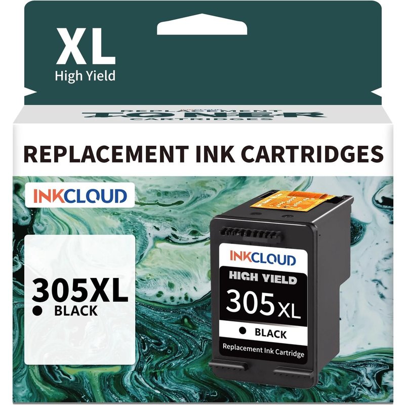 305XL cartouches d'encre compatibles pour HP 2700 2720e 2720 2710 4120 4120e 4130 Envy 6000 6010 6020 6030 6032 6420 1 Black