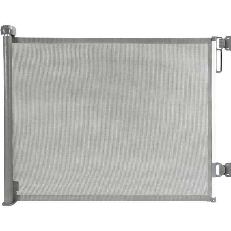 Barrière De Protection D'escalier,Extensible,Pour Bébés Et Animaux Domestiques,De 0 À 180 Cm,Convient Pour Escaliers,Portes,Intérieur Et Extérieur,Grise