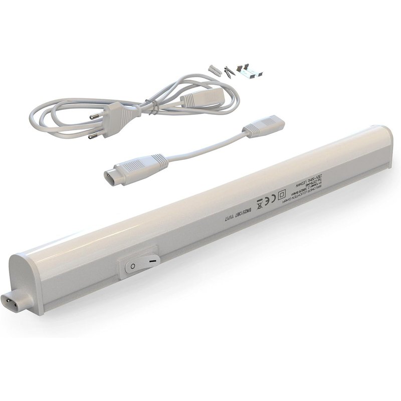 Réglette Led-Réglette Sous Meuble-Réglette Sous Meuble De Rangement-Éclairage Sous Meuble De Cuisine-Éclairage Cuisine-Éclairage Fonctionnel -Blanc 2379-046 31,3 X 2,2 X 3 Cm